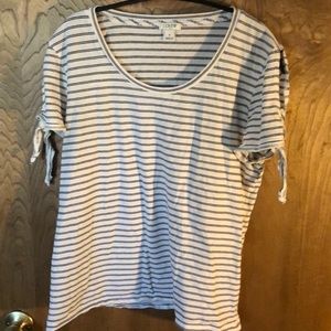 Striped short sleeve t shirt
